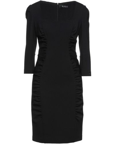 22 Maggio By Maria Grazia Severi Short Dress - Black
