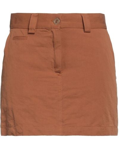 Ottod'Ame Mini Skirt - Brown