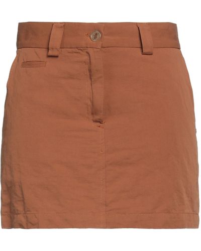 Ottod'Ame Mini Skirt - Brown