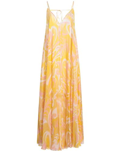 Emilio Pucci Robe longue - Métallisé