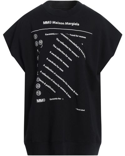 MM6 by Maison Martin Margiela Sudadera - Negro