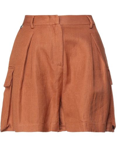 Manila Grace Shorts & Bermuda Shorts - Brown