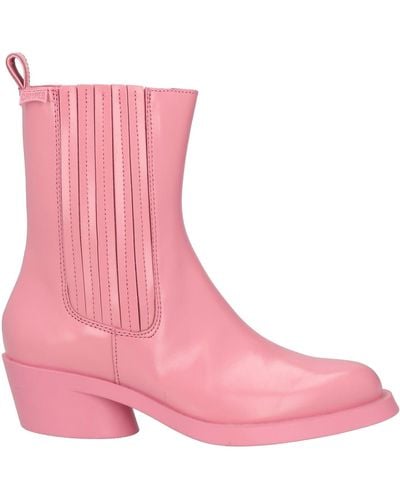 Camper Ankle Boots - Pink