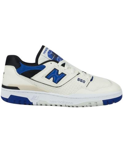 New Balance Meersalz und Team Royal 550 Trainer - Weiß