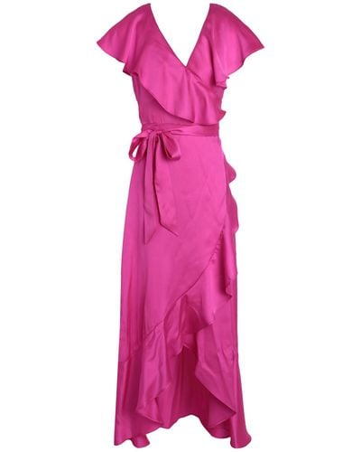 TOPSHOP Midi Dress - Pink