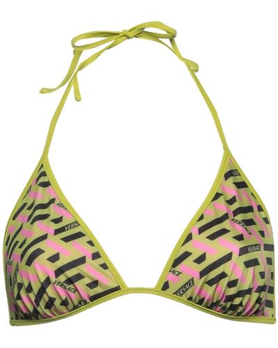 Versace Bikini-Oberteil - Grün