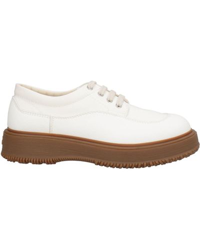 Hogan Lace-up Shoes - White