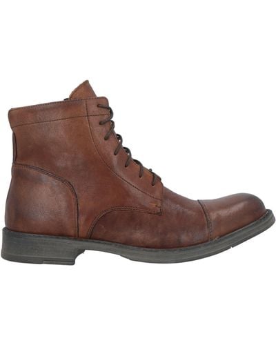 Berna Ankle Boots - Brown