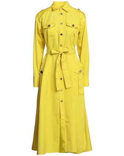 DSquared² Midi Dress - Yellow
