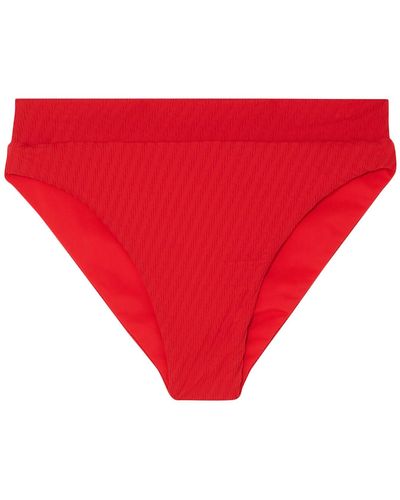 FELLA SWIM Bikini Bottoms & Swim Briefs - Red