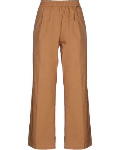 LE COEUR TWINSET Trousers - Brown
