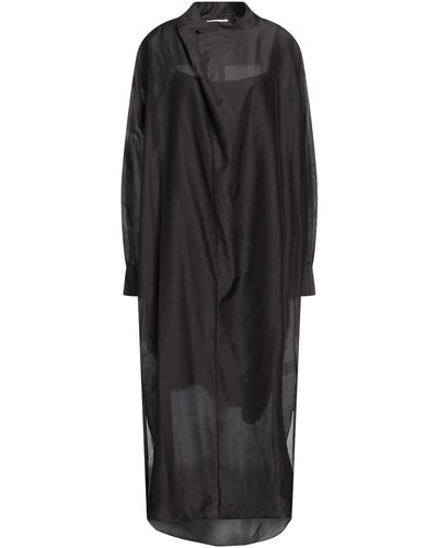 The Row Midi Dress - Black