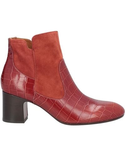 Chie Mihara Ankle Boots - Red