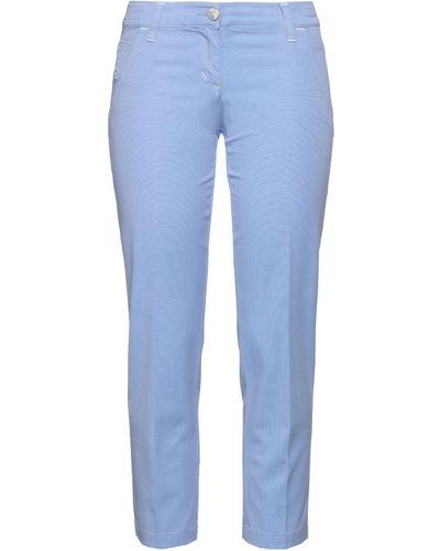 Jacob Coh?n Cropped Trousers - Blue