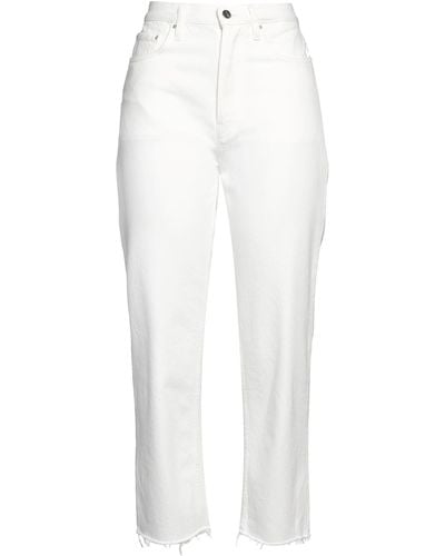 Totême Pantalon en jean - Blanc