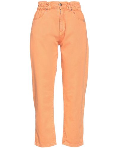 Berna Pantaloni Jeans - Arancione