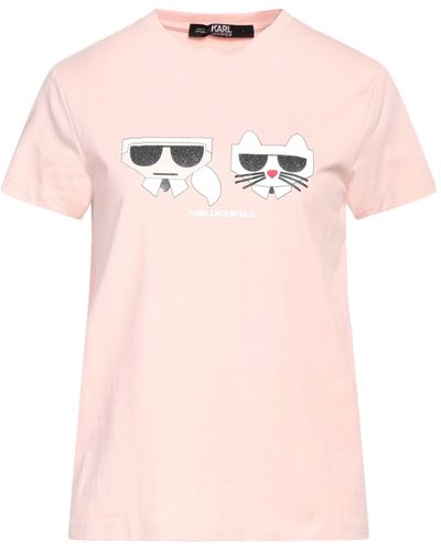 Karl Lagerfeld T-shirt - Rosa