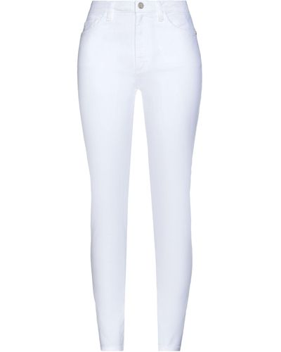 Manila Grace Denim Trousers - White