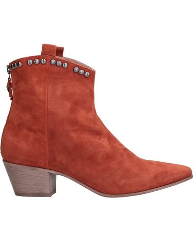 Twin Set Ankle Boots - Red