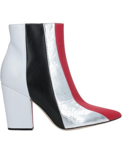 Sergio Rossi Ankle Boots - Red