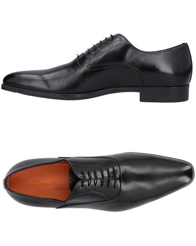 Santoni Chaussures à lacets - Noir