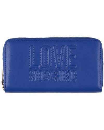 Love Moschino Brieftasche - Blau