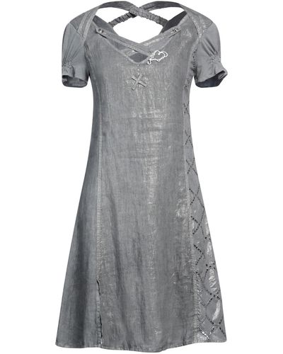 ELISA CAVALETTI by DANIELA DALLAVALLE Mini Dress - Gray