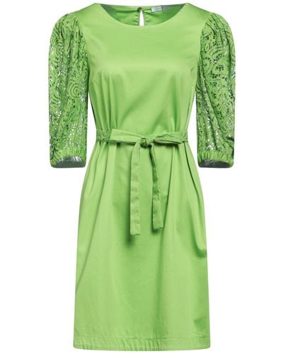 LUCKYLU  Milano Mini Dress - Green