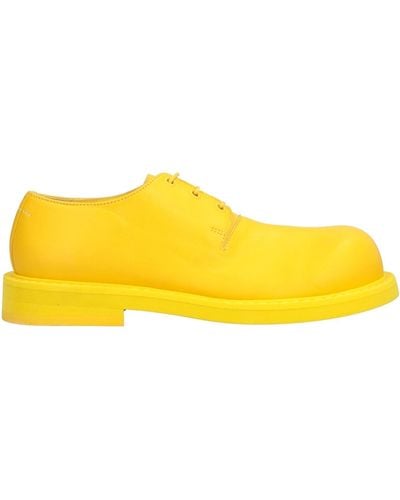 MM6 by Maison Martin Margiela Lace-up Shoes - Yellow