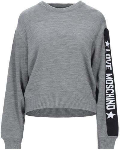 Love Moschino Pullover - Grau