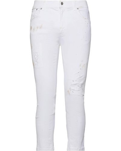 Dondup Cropped Jeans - Weiß