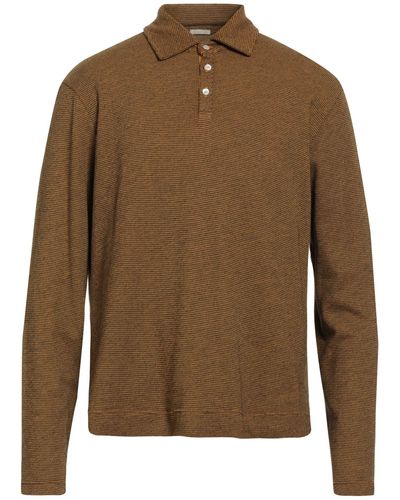 Massimo Alba Polo Shirt - Brown