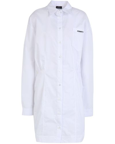 Marcelo Burlon Mini Dress - White