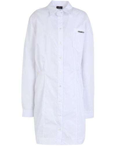 Marcelo Burlon Mini Dress - White