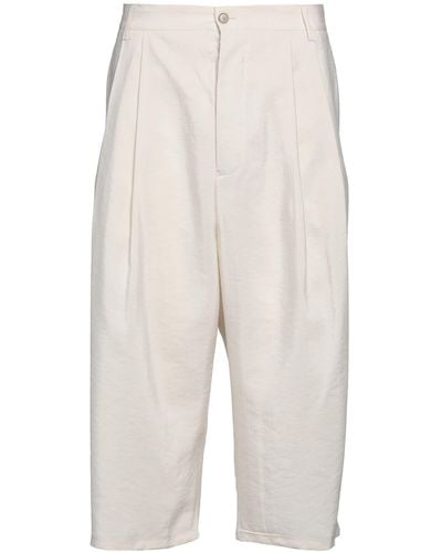 Giorgio Armani Cropped Trousers - White