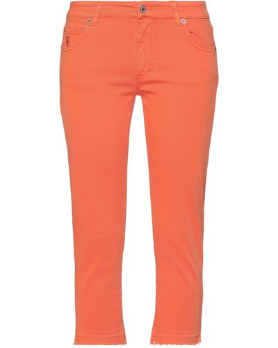 European Culture Pantaloni Jeans - Arancione