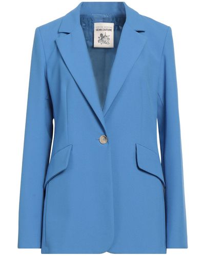 Semicouture Blazer - Blue