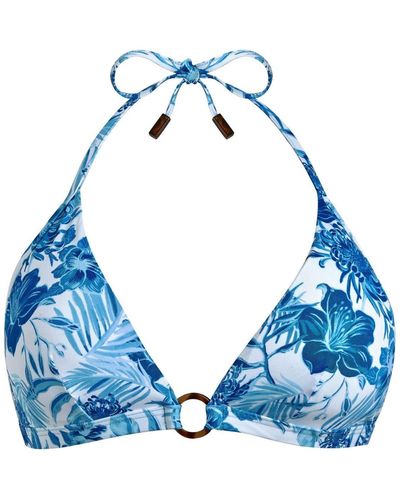 Vilebrequin Top de bikini - Azul