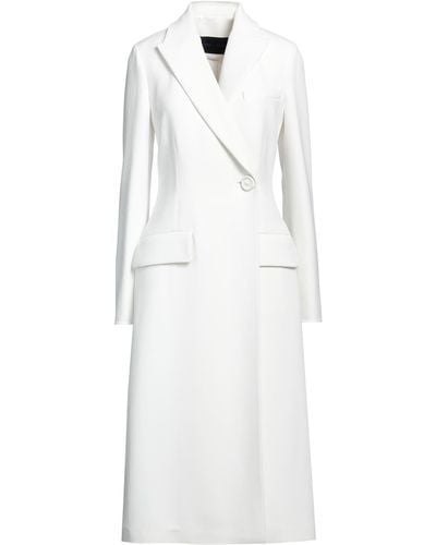 Proenza Schouler Overcoat & Trench Coat - White