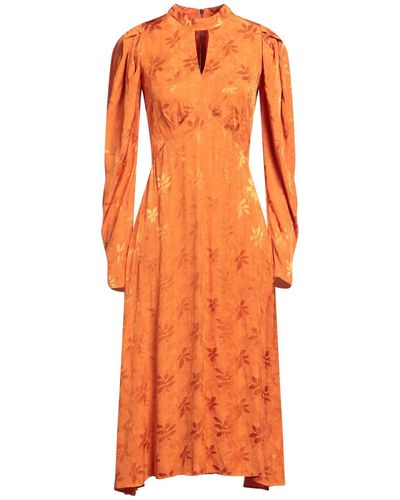 Closet Midi Dress - Orange