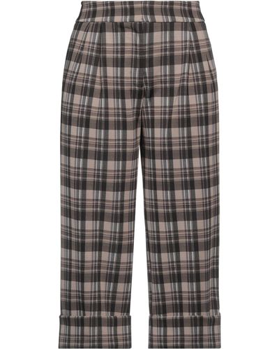 Antonio Marras Military Trousers Polyester, Elastane - Grey