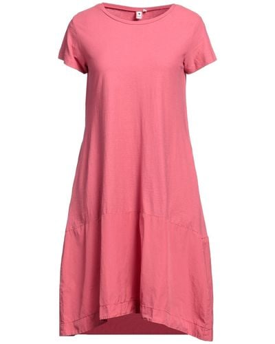 European Culture Mini Dress - Pink