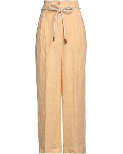 Erika Cavallini Semi Couture Trousers - Natural