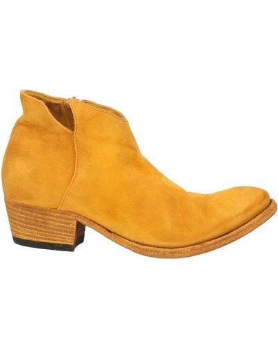 Pantanetti Ankle Boots - Orange