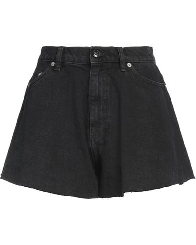 Semicouture Denim Shorts - Black