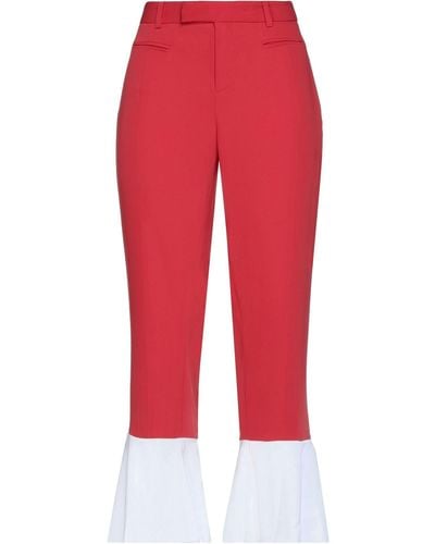 Frankie Morello Trousers - Red