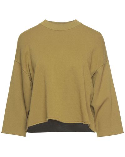SOLOTRE Military Jumper Viscose, Polyester - Green