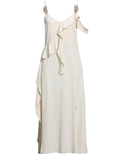 SIMONA CORSELLINI Midi-Kleid - Weiß