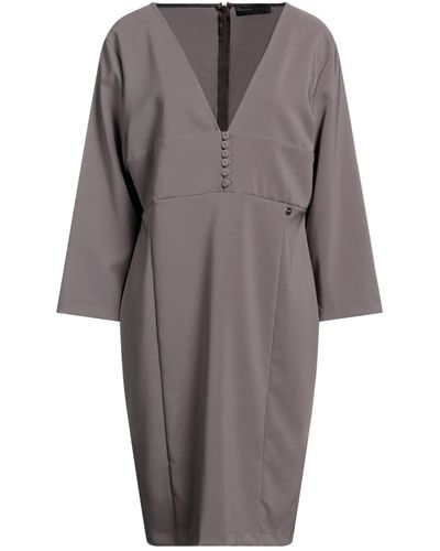 Cristina Gavioli Midi Dress - Grey