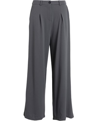 Pieces Trousers - Grey